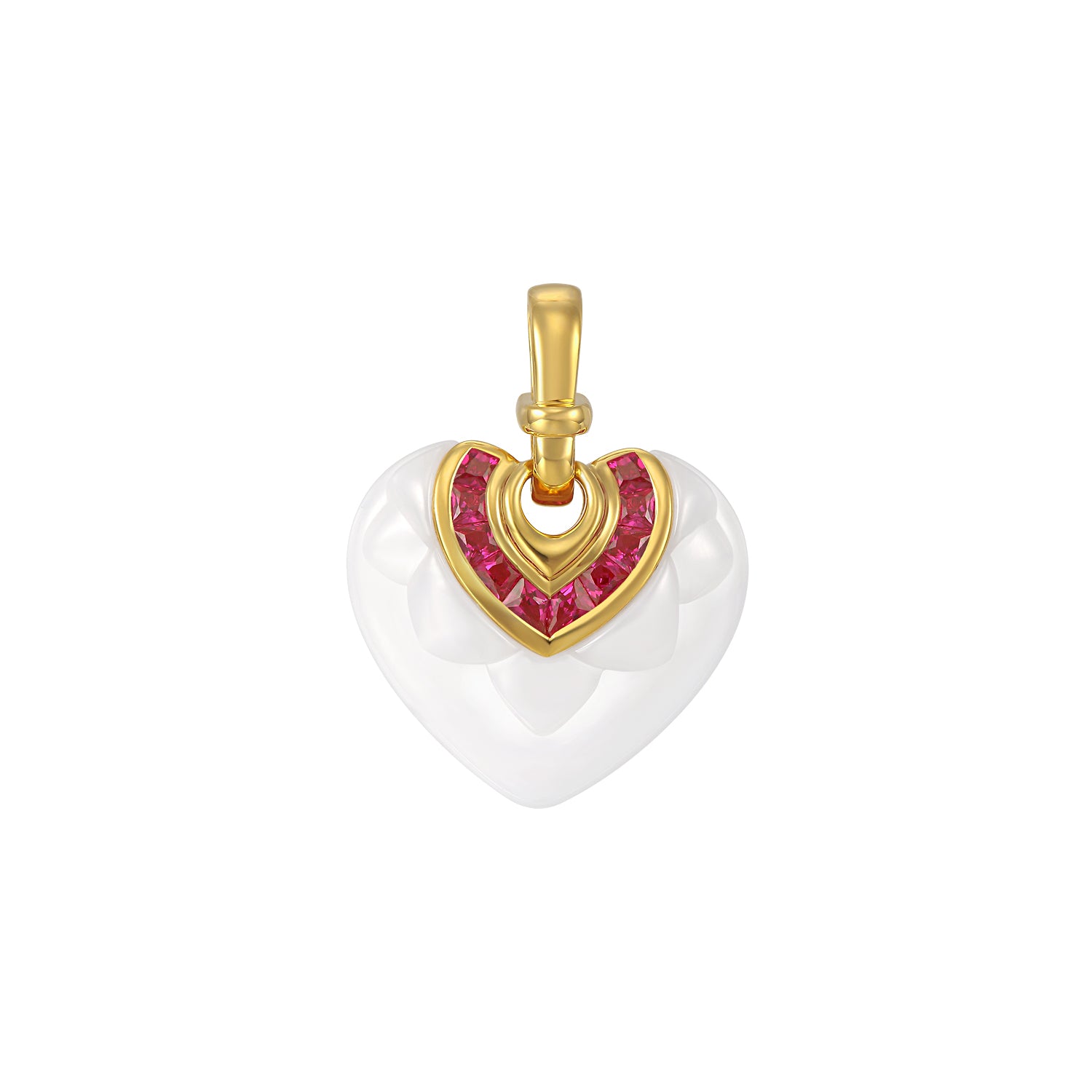 Heart-Shaped  pendant Necklace