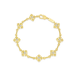 Lucky Cross 925 Silver Bracelet