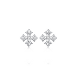 Lucky Cross Stud Earrings