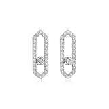 Gypsophila Celestial Bar 925 Silver Earrings