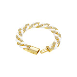 Artistic Ceramic Cuban Link Bracelet