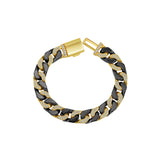 Artistic Ceramic Cuban Link Bracelet