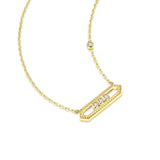 Celestial Bar 925 Silver Necklace