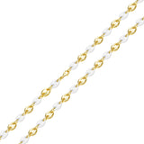 Puffed Mariner Chain Necklace