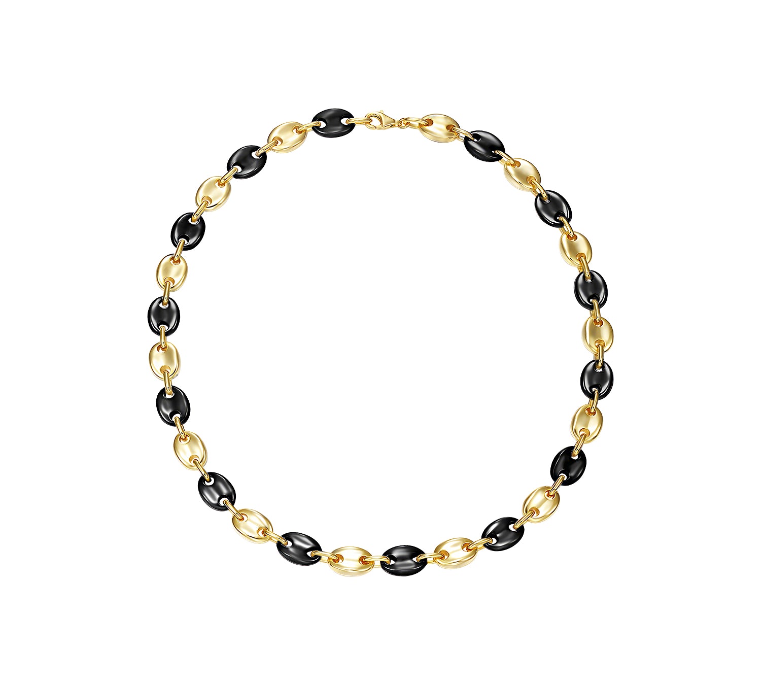 Puffed Mariner Chain Necklace