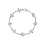 Lucky Cross 925 Silver Bracelet